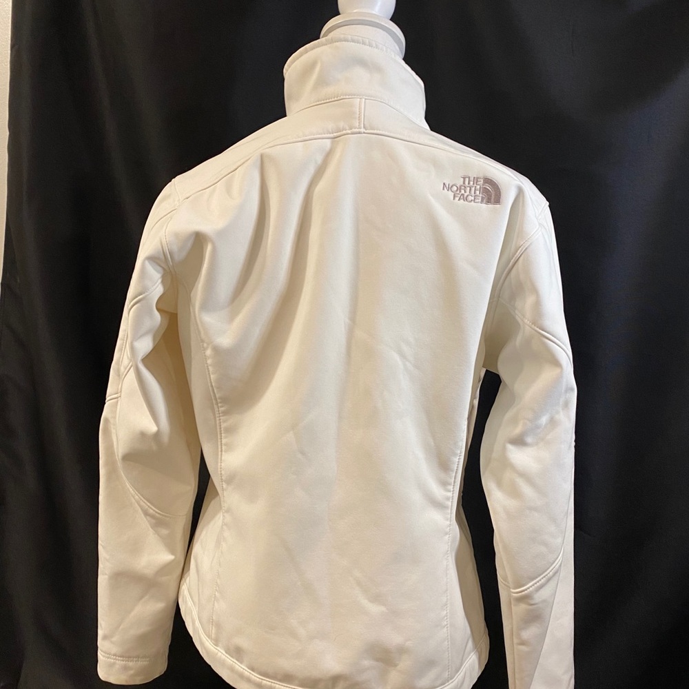 North Face Softshell White Waterproof Jacket - image 2